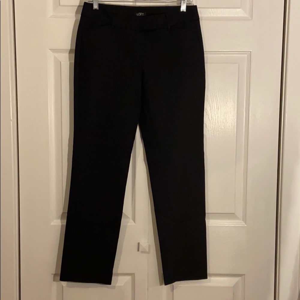 Black cotton trouser